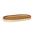 Hakiri Natural Raffia Large Designer Storage Tray