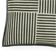 Kora Green Cotton Jute Throw Pillow