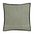 Kora Green Cotton Jute Throw Pillow