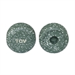 Gabby Stacking Candle Holder in Speckled Green - Set of 2