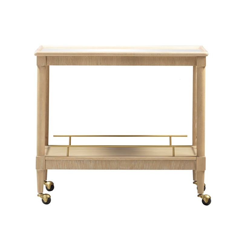 Slosh Natural Ash Bar Cart