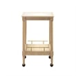 Slosh Natural Ash Bar Cart