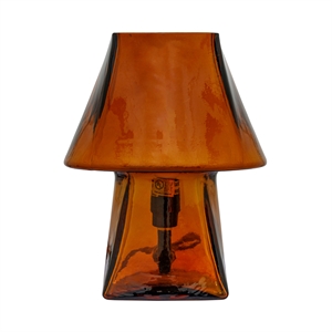 Luca Smokey Glass Mini Lamp