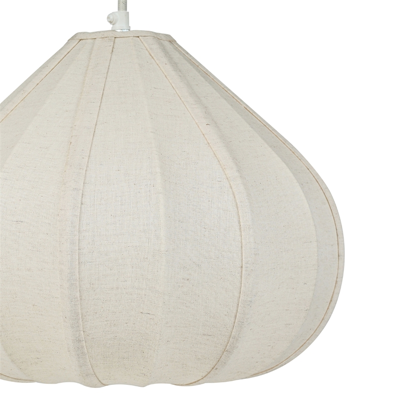 Zubeda White Small Pendant Lamp