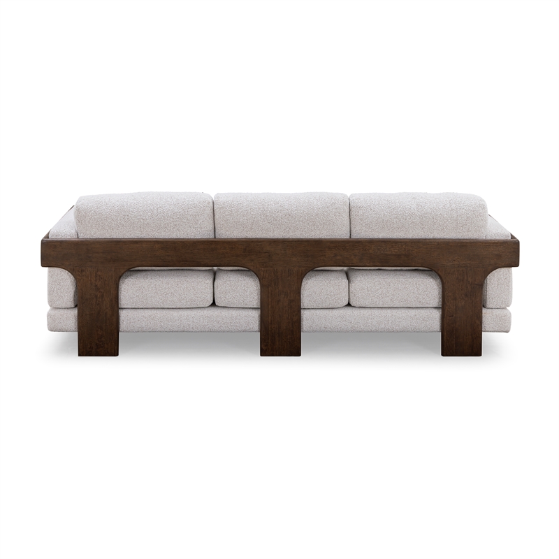 Elyn Cream Boucle Sofa