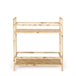 Destin Natural Burl Designer Bar Cart