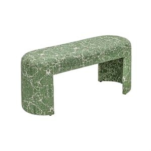 Greenspace Round Upholstered Bench