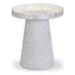 Coast Pearl Seashell Side Table