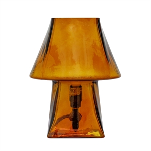 Luca Amber Glass Mini Lamp