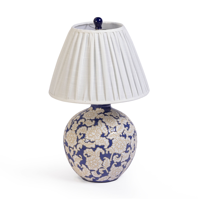 Diana Blue & White Table Lamp