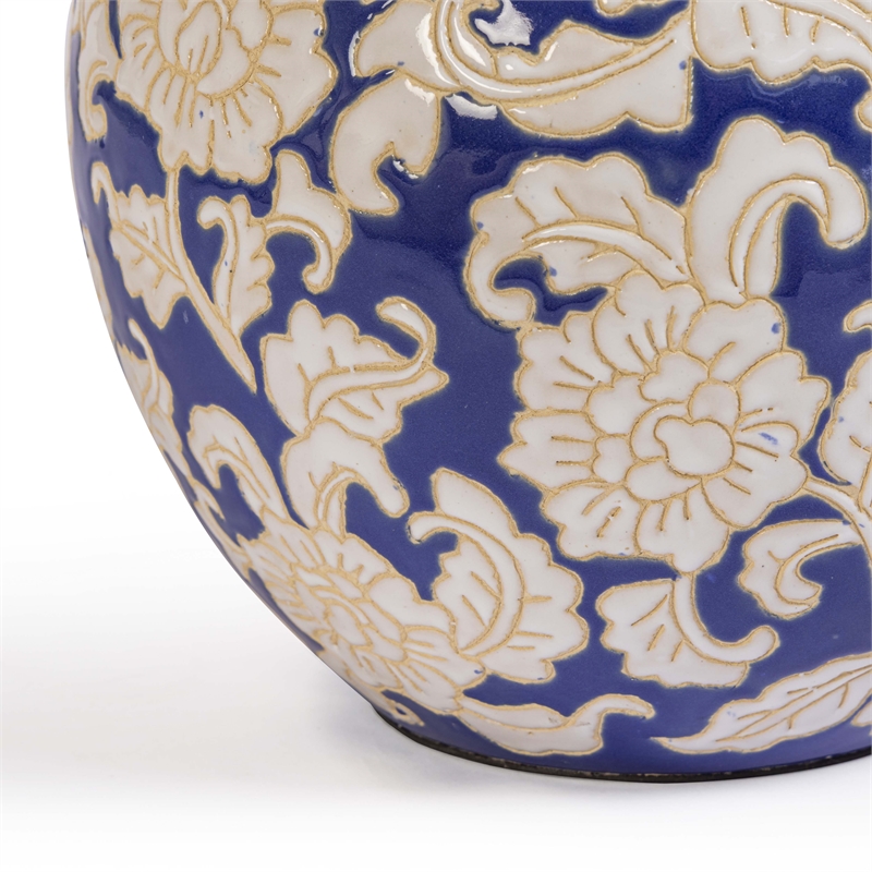 Diana Blue & White Table Lamp