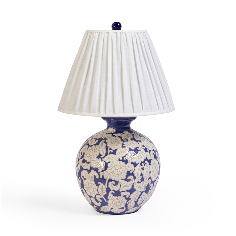 Diana Blue & White Table Lamp