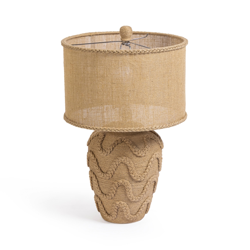 Baha Natural Bamboo Jute Table Lamp