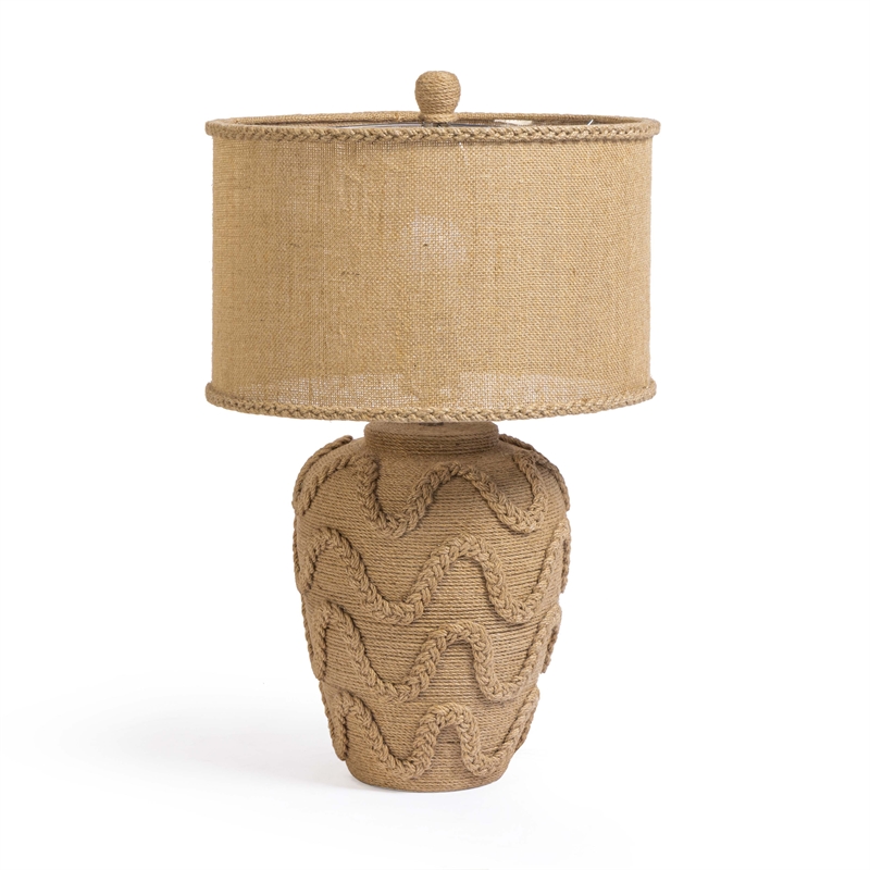 Baha Natural Bamboo Jute Table Lamp