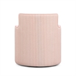 Passe Pink Striped Swivel Chair
