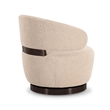 Austin Cream Boucle Swivel Chair