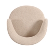 Austin Cream Boucle Swivel Chair