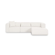 Tarra Cream Chenille Modular RAF Sectional