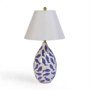 Sardine Blue White Table Lamp