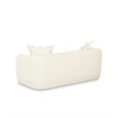 Lou Cream Performance Velvet Loveseat