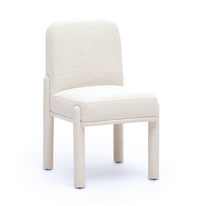 Martina Cream Performance Fabric Dining Chair