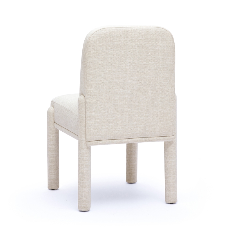 Martina Cream Performance Fabric Dining Chair