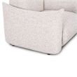 Saint Tropez Nubby Fabric Armchair in Sand