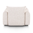 Saint Tropez Nubby Fabric Armchair in Sand