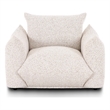 Saint Tropez Nubby Fabric Armchair in Sand