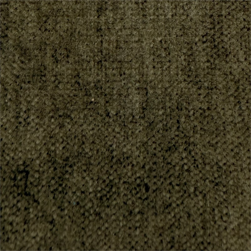 Kristen Moss Olive Green Upcycled Chenille Rolling Desk Chair