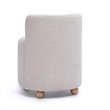TOV Furniture Hakuna Cream Boucle Desk Chair