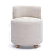 TOV Furniture Hakuna Cream Boucle Desk Chair