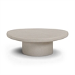 Jade Cream Concrete 34'' Indoor/Outdoor Large Coffee Table