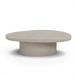 Jade Cream Concrete 34'' Indoor/Outdoor Large Coffee Table