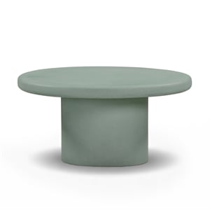 Jade Green Concrete 28'' Indoor/Outdoor Medium Coffee Table