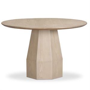Brocha Natural Driftwood 48&quot Round Ash Dining Table