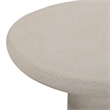Jade Cream Concrete 21'' Indoor/Outdoor Small Side Table