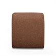 Desi Red Woven Fabric Ottoman