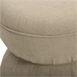 Tomlin Tan Performance Chenille Game Ottoman