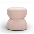 Tomlin Light Pink Performance Chenille Game Ottoman