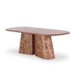 TOV Furniture Gladyss Honey Burl Dining Table