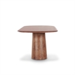 TOV Furniture Gladyss Honey Burl Dining Table