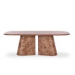 TOV Furniture Gladyss Honey Burl Dining Table