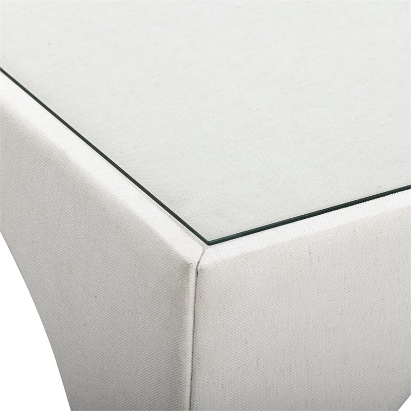 Tomlin Cream Performance Chenille Game Table