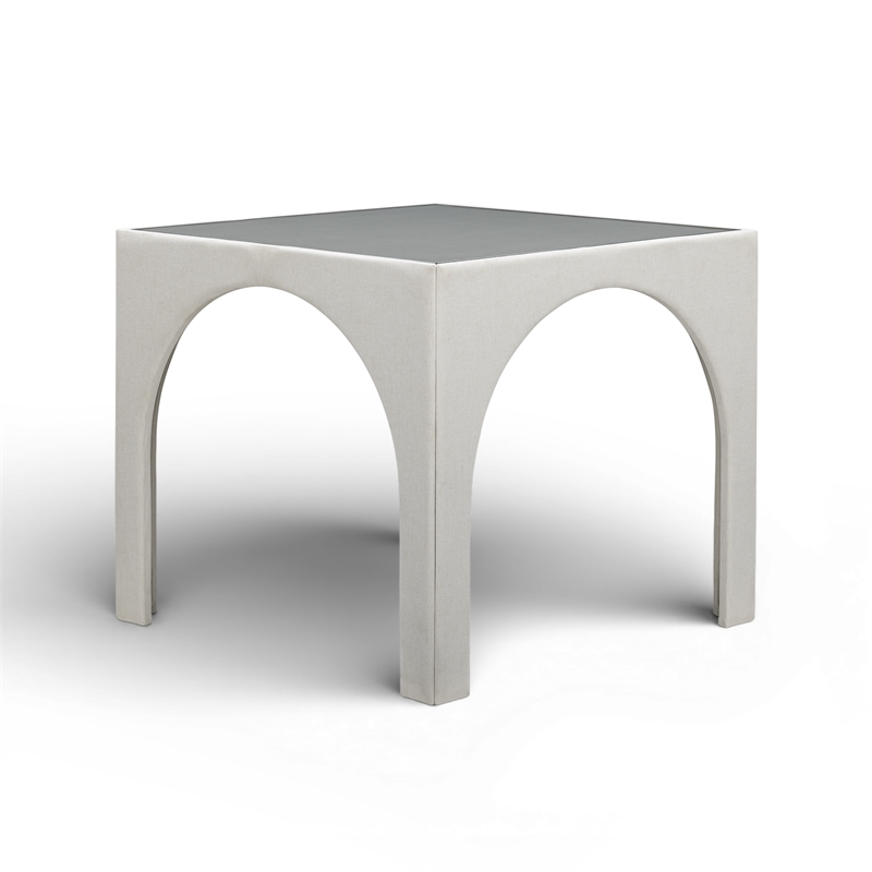 Tomlin Cream Performance Chenille Game Table