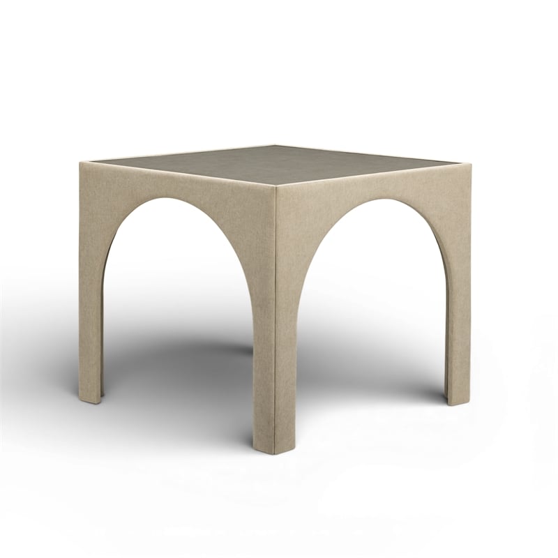 Tomlin Tan Performance Chenille Game Table