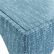 Tomlin Teal Game Table and Ottoman Set
