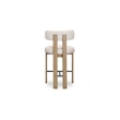 Odessa Cream Performance Fabric Counter Stool