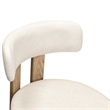 Odessa Cream Performance Vegan Leather Counter Stool