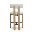 Odessa Cream Performance Vegan Leather Counter Stool